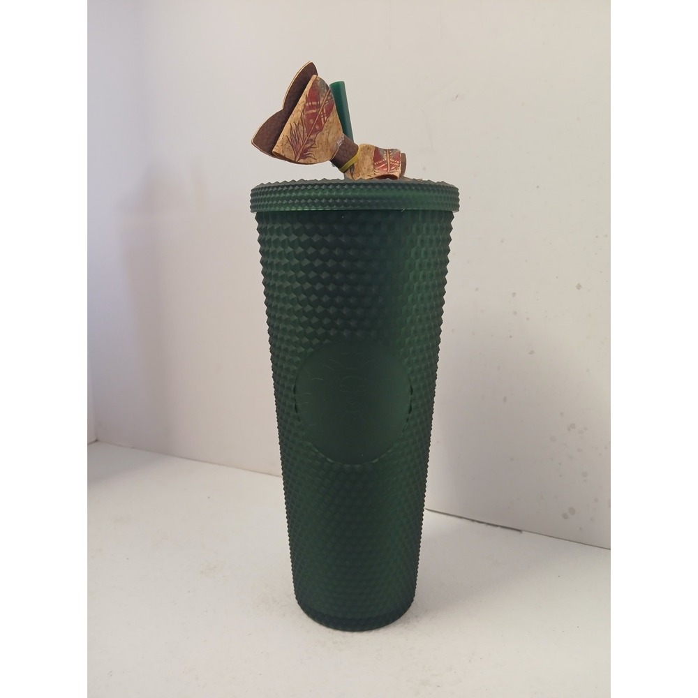 Starbucks Jelly Studded Tumbler - Matte Dark Green, 24 oz‎